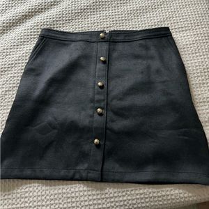 Loft Black Skirt